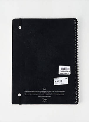 Accesoriu divers negru TYPO unisex