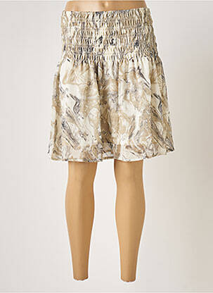 Fustă scurtă bej MOSS COPENHAGEN femeie