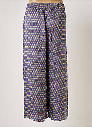 Pantalon larg violet SEE U SOON femeie
