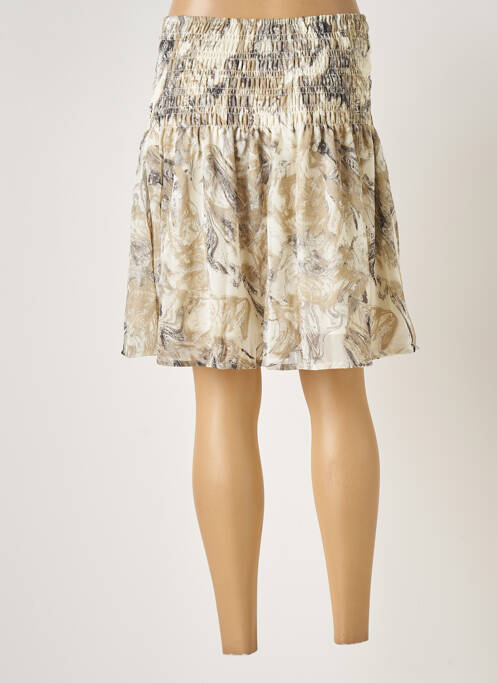 Fustă scurtă bej MOSS COPENHAGEN femeie