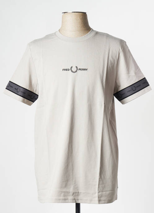 Tricou gri FRED PERRY bărbat