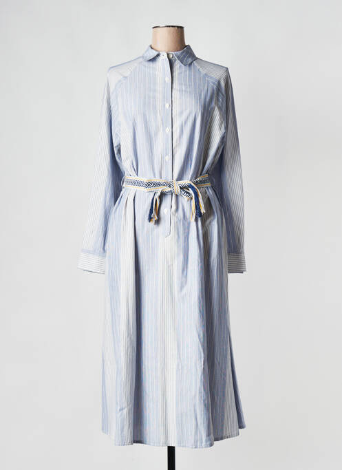 Rochie midi alb LA PETITE FRANCAISE femeie