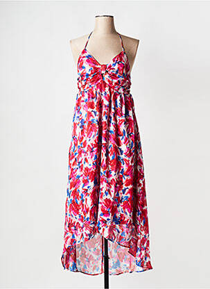 Rochie midi roz IKKS femeie