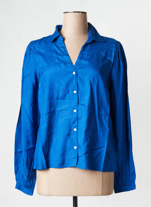 Cămașă albastru PIECES femeie