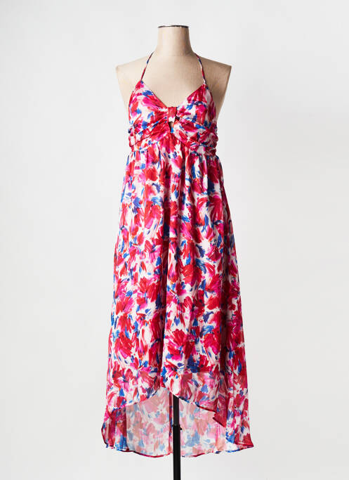 Rochie midi roz IKKS femeie