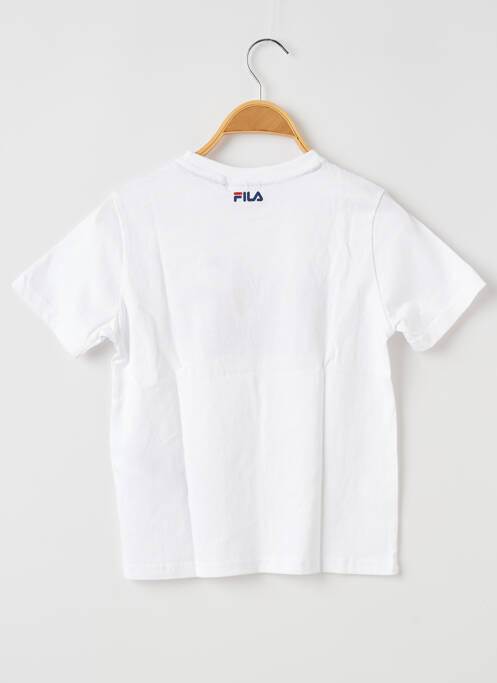 Tricou alb FILA băiat