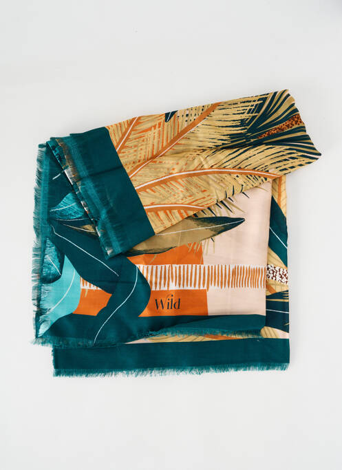 Eșarfă albastru WILD femeie