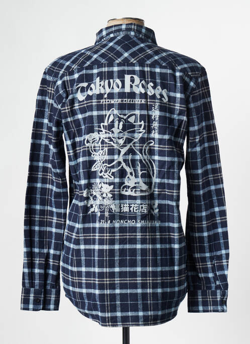 Cămașă cu mâneci lungi albastru EDWIN bărbat