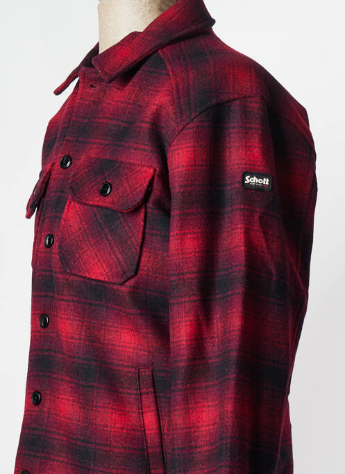 Geacă roșu SCHOTT bărbat