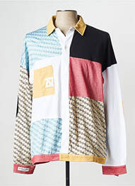 Vestă cu mâneci lungi multicolor HOLOGRAM homme
