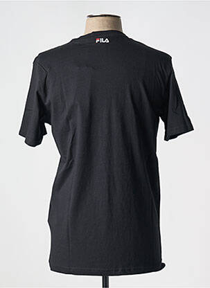 Tricou guler rotund negru FILA bărbat