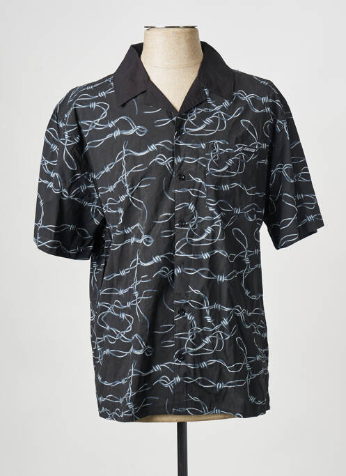 Cămașă cu mâneci scurte negru SANTA CRUZ bărbat