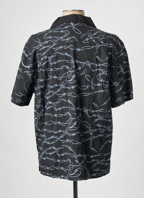 Cămașă cu mâneci scurte negru SANTA CRUZ bărbat