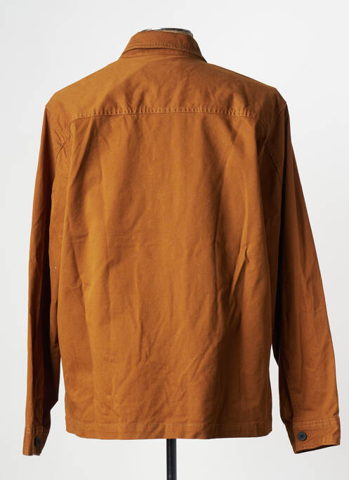 Cămașă cu mâneci lungi maro MINIMUM bărbat