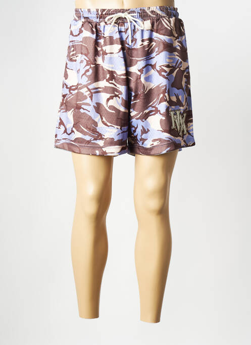 Șort violet HUMAN WITH ATTITUDE bărbat