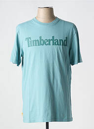Tricou guler rotund verde TIMBERLAND bărbat