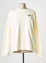 Hanorac guler rotund alb NIKE femme