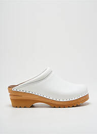 Mulete/saboți alb TROENTORP CLOGS femme
