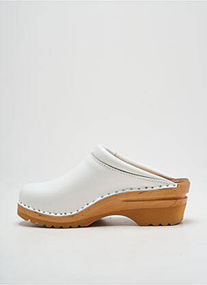 Mulete/saboți alb TROENTORP CLOGS femeie