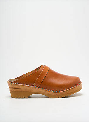 Sandale/Pantofi decupați maro TROENTORP CLOGS femeie