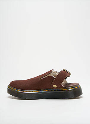 Sandale/pantofi decupați maro DR MARTENS femeie