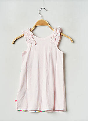 Rochie scurtă guler rotund roz BILLIEBLUSH fată