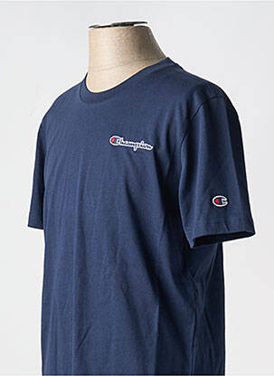 Tricou guler rotund albastru CHAMPION bărbat