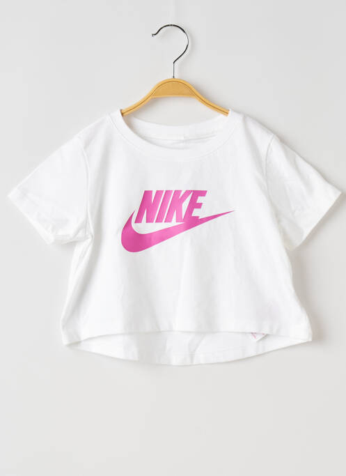 Tricou alb NIKE fată