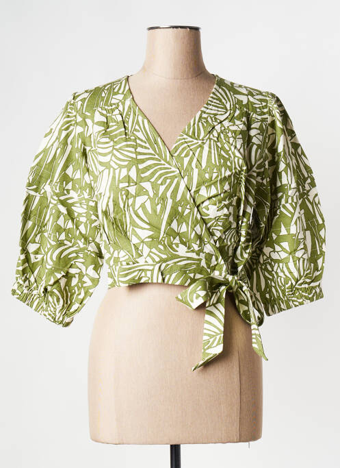 Top verde SUNCOO femeie