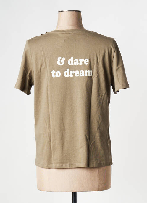 Tricou verde VERO MODA femeie