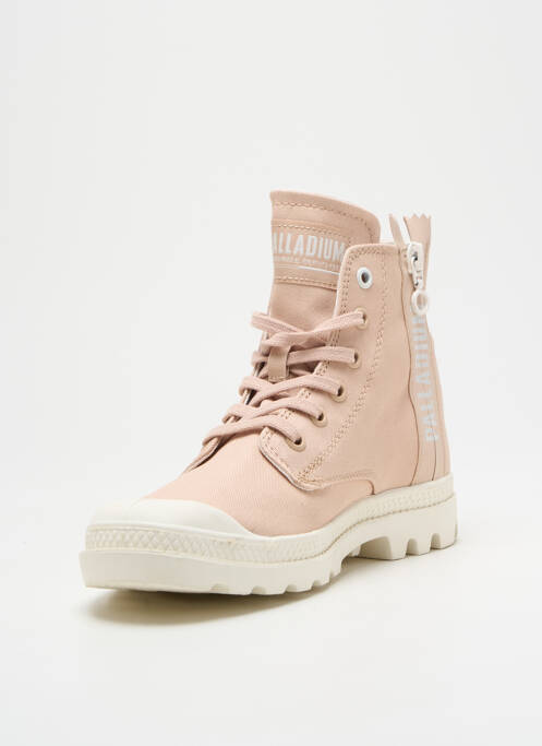 Botine/Ghete roz PALLADIUM femeie