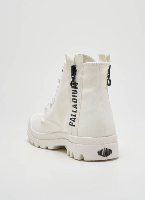 Botine/Ghete alb PALLADIUM femeie