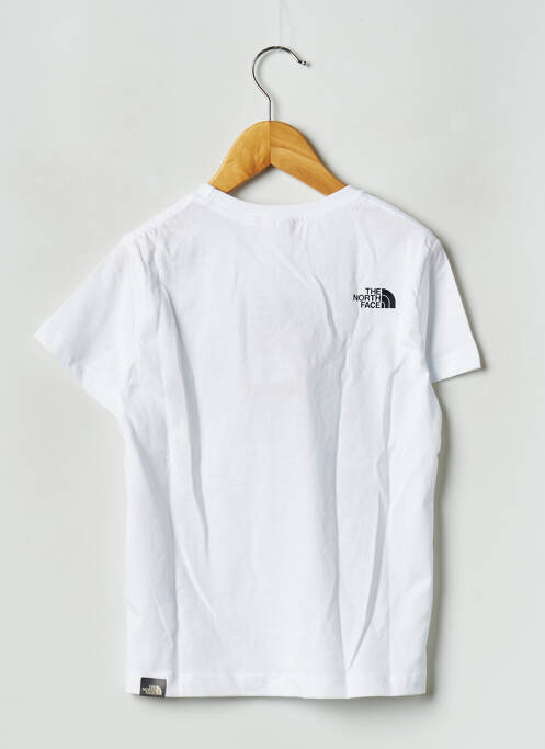 Tricou alb THE NORTH FACE copil