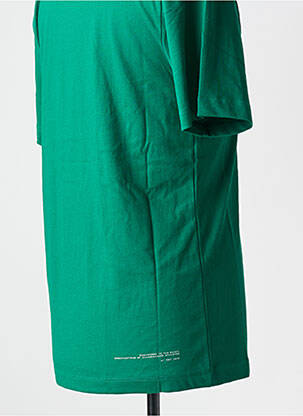 Tricou guler rotund verde NIKE bărbat