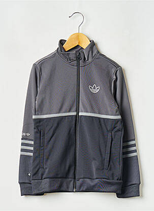Jachete casual guler col înalt gri ADIDAS copil