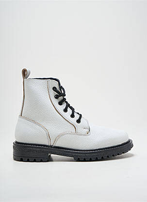 Botine/ghete alb DECHASE femeie