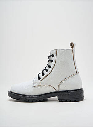 Botine/ghete alb DECHASE femeie