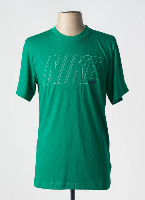 Tricou verde NIKE bărbat