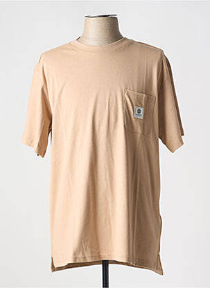 Tricou guler rotund bej ELEMENT bărbat