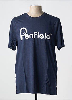 Tricou guler rotund albastru PENFIELD bărbat