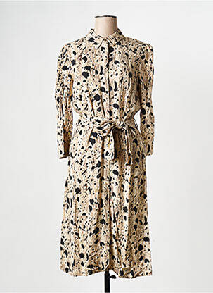 Rochie midi bej OBJECT femeie