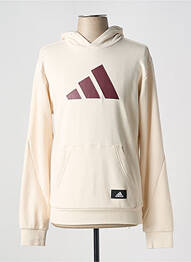 Hanorac cu glugă guler rotund bej ADIDAS homme