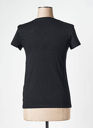 Tricou guler rotund negru LEVI'S femeie