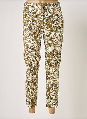 Pantalon 7/8 verde LA PETITE FRANCAISE femeie