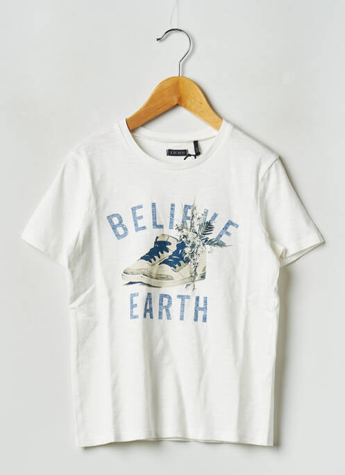 Tricou alb IKKS JUNIOR băiat