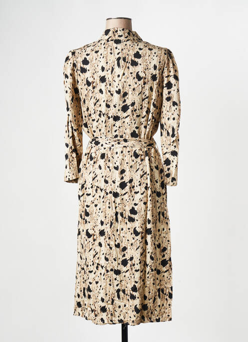 Rochie midi bej OBJECT femeie