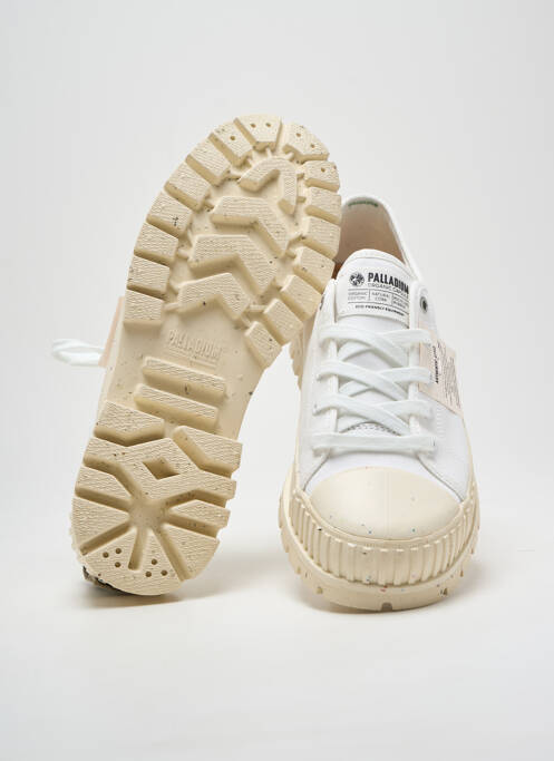 Adidași alb PALLADIUM bărbat