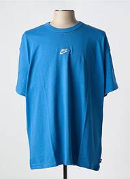 Tricou guler rotund albastru NIKE homme