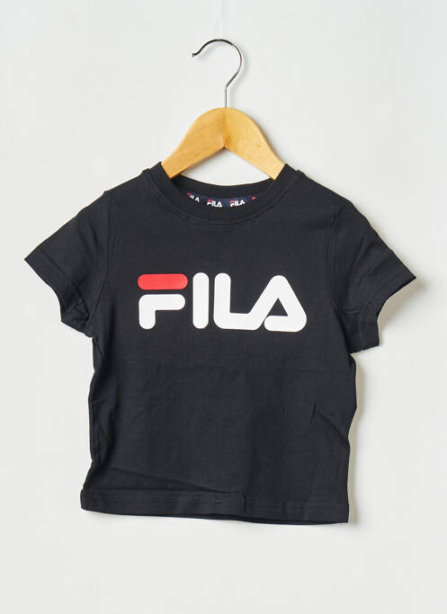 Tricou negru FILA copil
