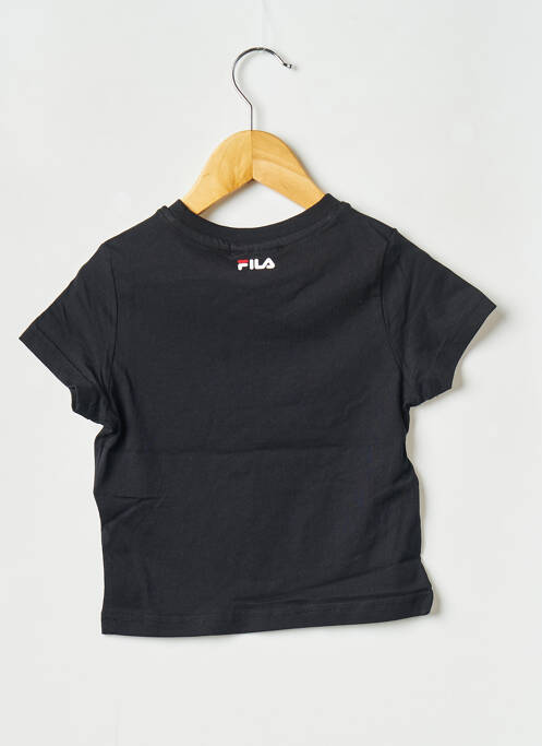Tricou negru FILA copil